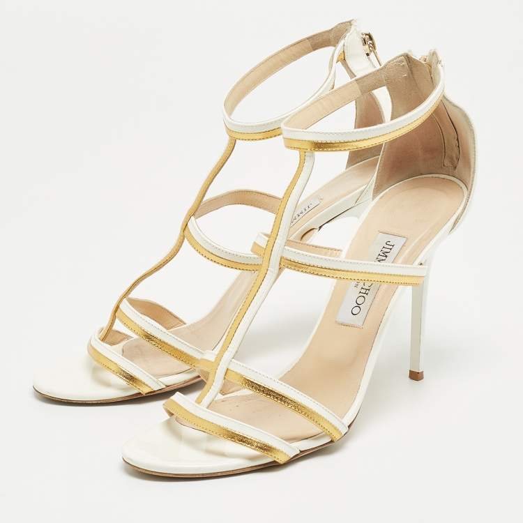 Jimmy Choo Crystal Faiza Sandals size 42 | Jimmy choo, Women shoes, Jimmy