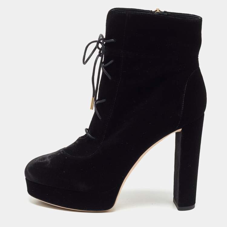 Jimmy choo discount velvet boots