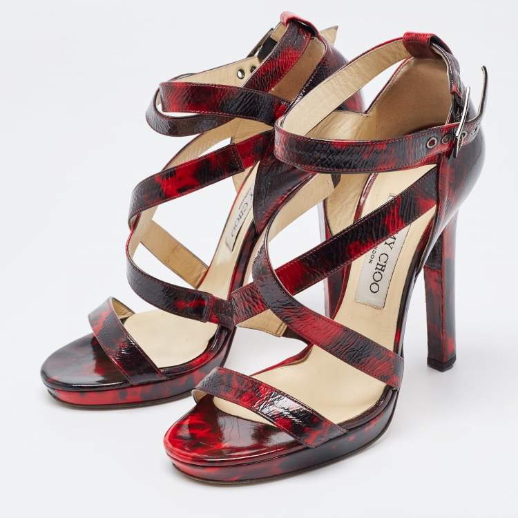 Jimmy★Choo(セールで格安)日本完売で3way持ちRiley/Red/Mini Jimmy☆Choo(セールで格安)日本完売で3way持ちRiley/Red/Mini