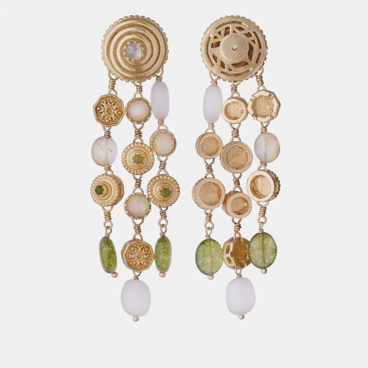 مملوكة مسبقًا  Aulerth x JJ Valaya Azra Classic Multi Strand Earrings