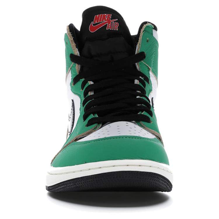 Pre Owned Nike Jordan 1 Lucky Green EU Size 38 US Size 7W