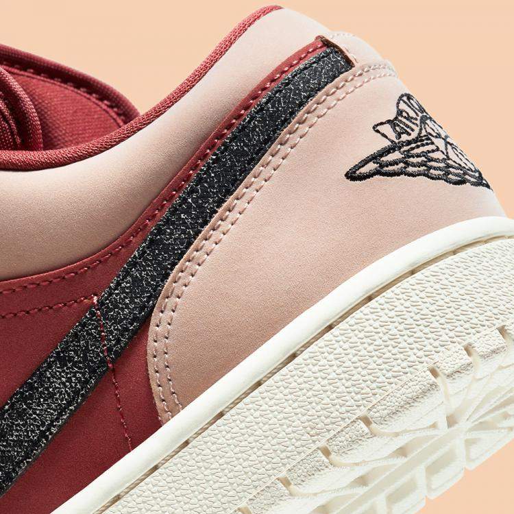 Pre Owned Jordan WMNS Jordan 1 Low Canyon Rust Sneakers Size US 6.5W (EU 37.5)