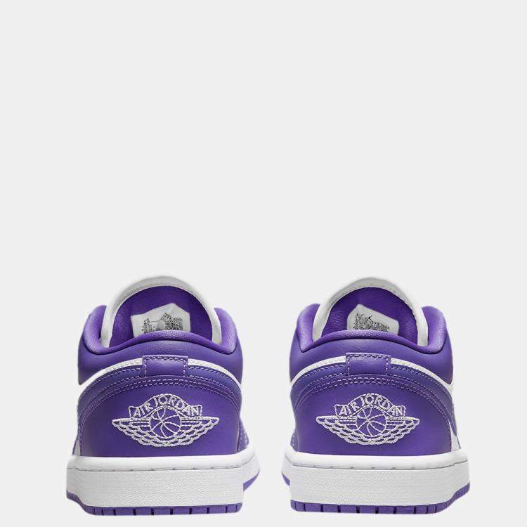 Pre Owned WMNS Jordan 1 Low Psychic Purple Sneakers Size US 6.5W (EU 37.5)
