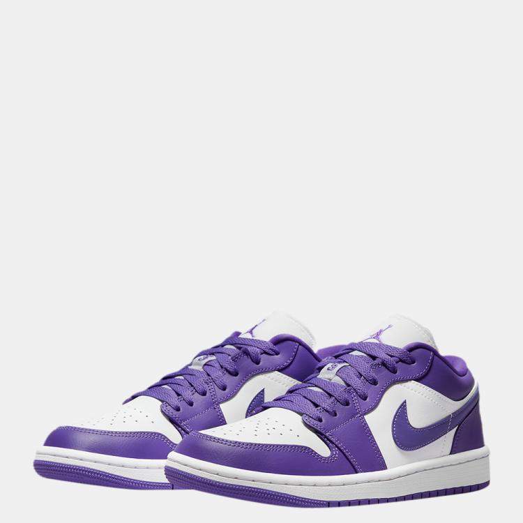 Pre Owned WMNS Jordan 1 Low Psychic Purple Sneakers Size US 6.5W (EU 37.5)