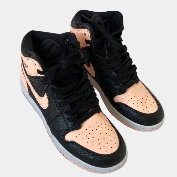مملوكة مسبقًا Air Jordan Crimson Tint 1 Retro High Sneakers EU 38.5
