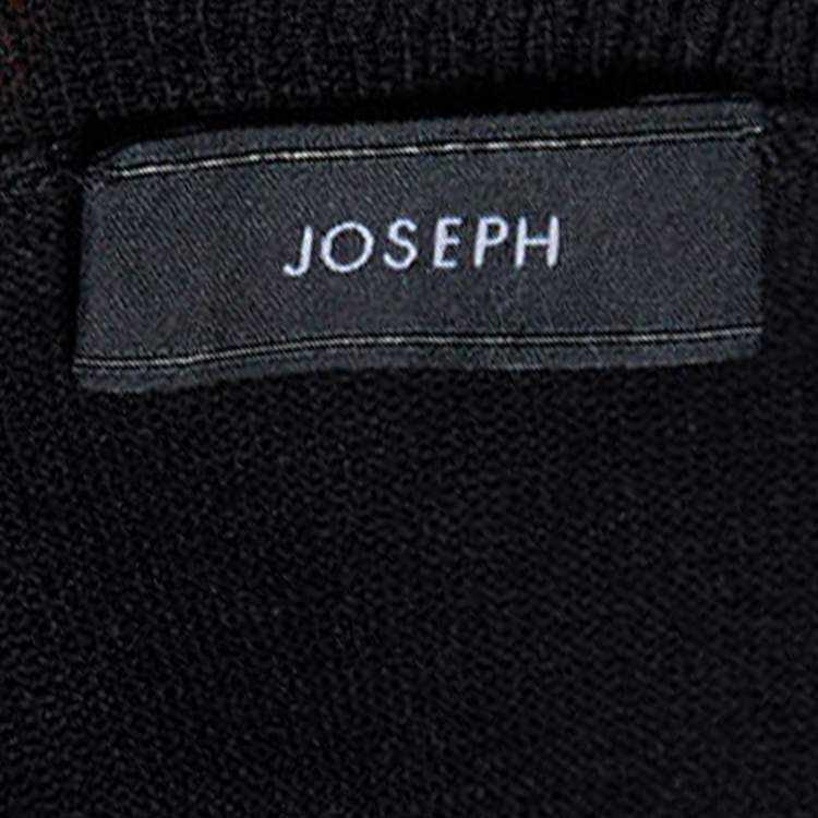 Pre Owned Joseph Color Block Cotton Knit Lightweight Sweater XL