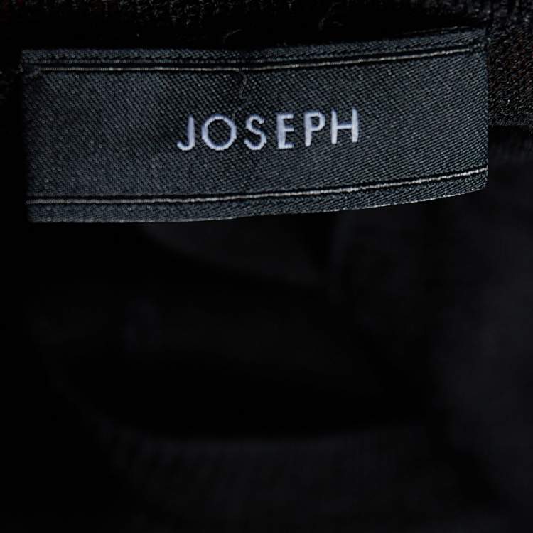 Pre Owned Joseph Color Block Cotton Knit Lightweight Sweater XL