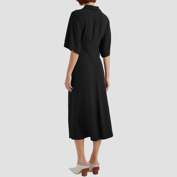 Pre Owned Joseph Viscose Midi Dress 40