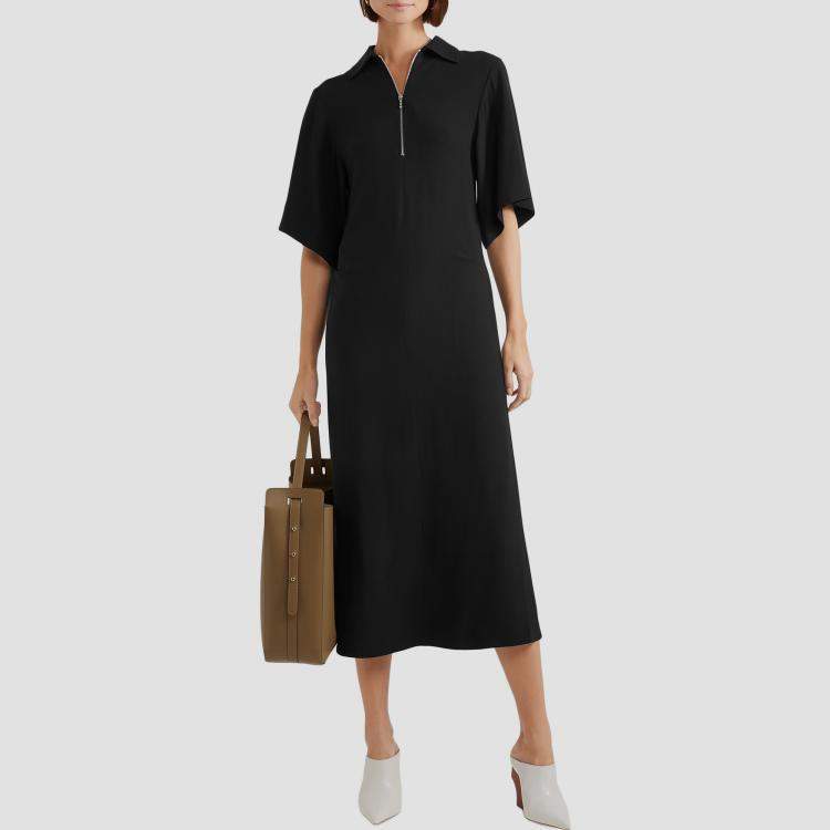 Pre Owned Joseph Viscose Midi Dress 40