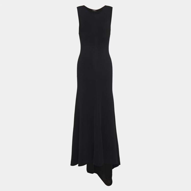 Pre Owned Joseph Rayon Midi Dress L