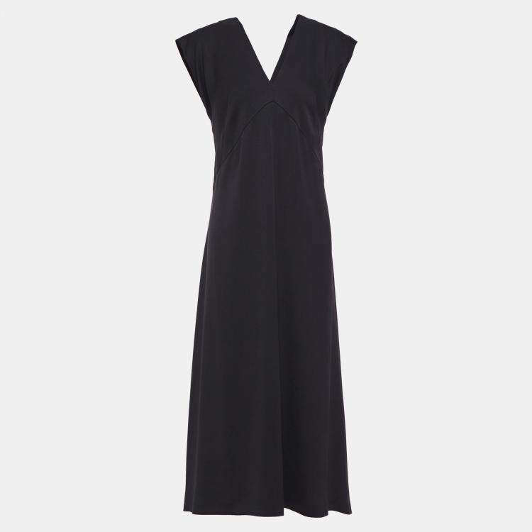 Pre Owned Joseph Viscose Midi Dress 42