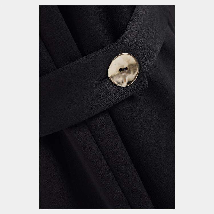 Pre Owned Joseph Viscose Midi Dress 42