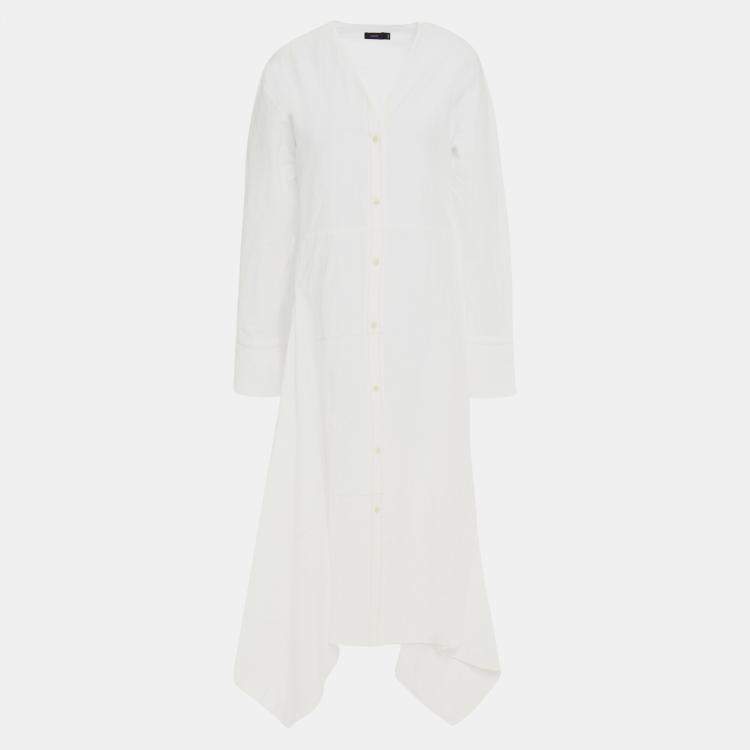 Pre Owned Joseph Linen Midi Dress 36