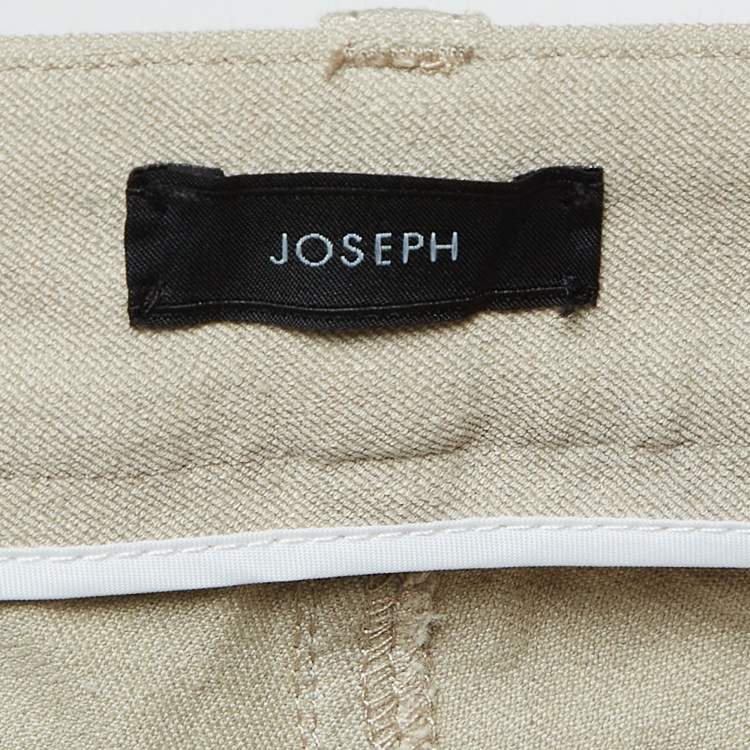Pre Owned  Joseph Tan Gabardine Skinny Trousers L