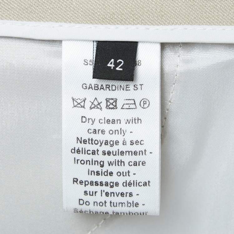 Pre Owned  Joseph Tan Gabardine Skinny Trousers L