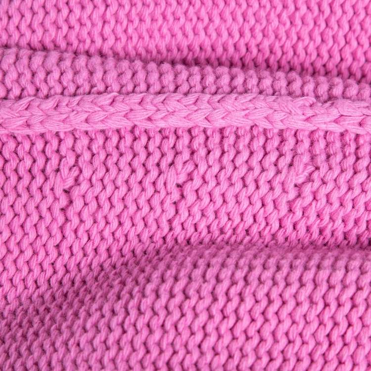 Pre Owned Joseph Pink Knit Turtle Neck Jumper M