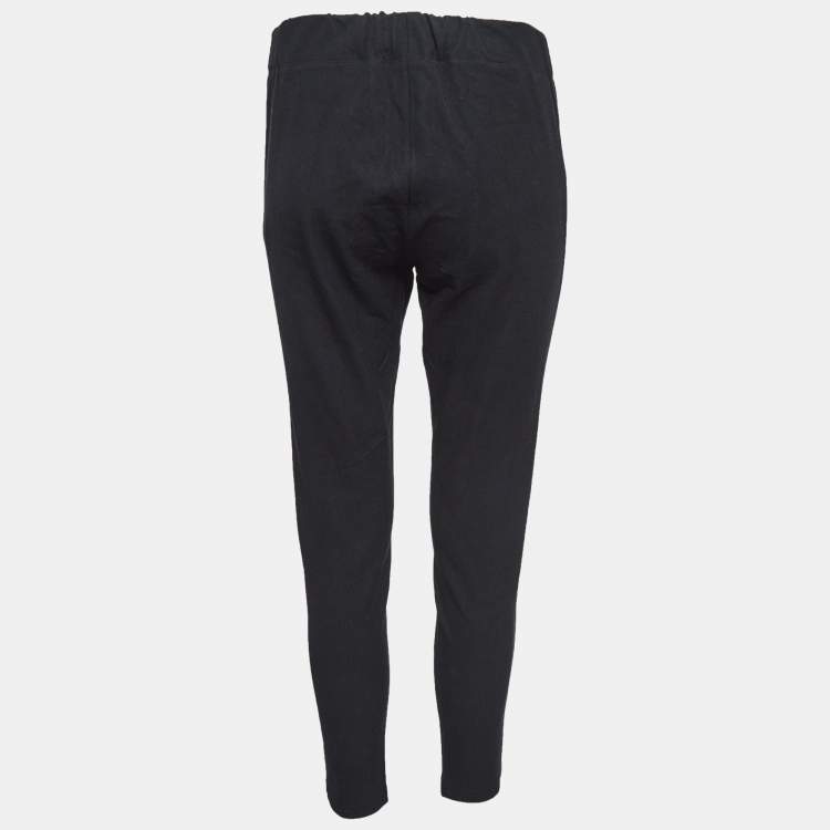 Pre Owned Joseph Nitro Black Stretch Gabardine Pants M 