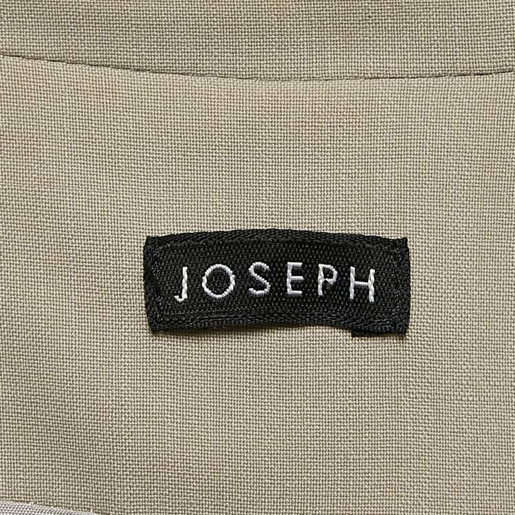 Pre Owned Joseph Grey Wool Single Breasted Blazer S