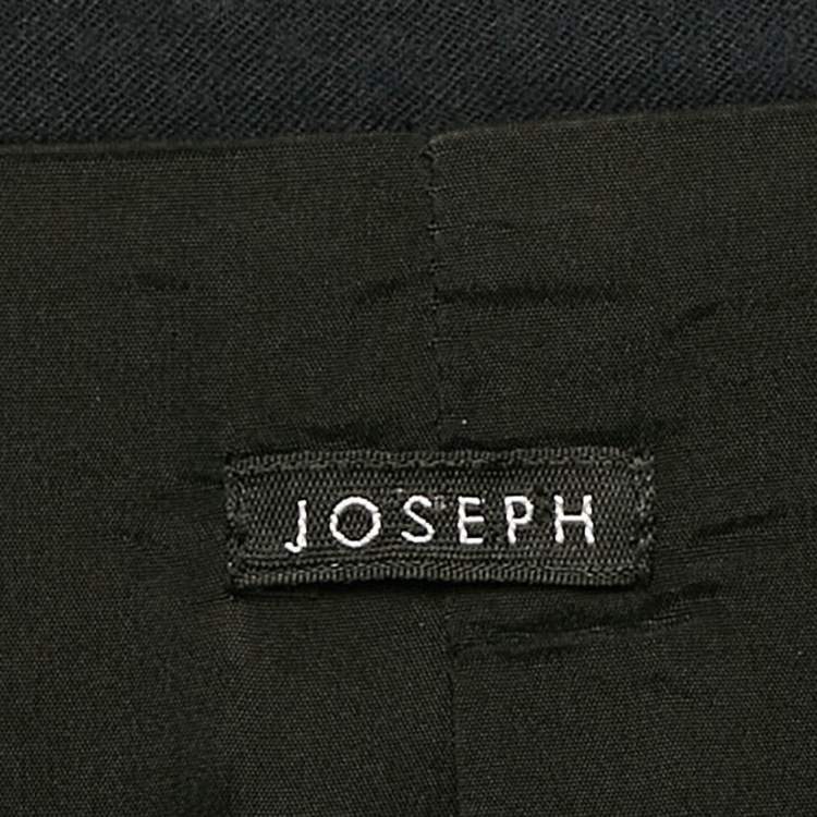 Pre Owned Joseph Navy Blue Wool Single Breasted Blazer S