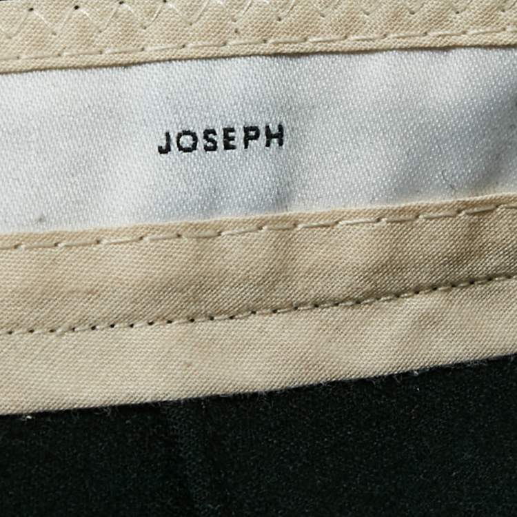 Pre Owned Joseph Black Wool Formal Pants M