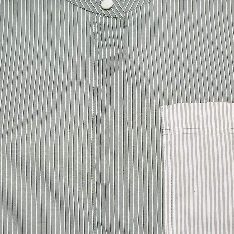 Pre Owned Joseph Grey Pinstripe Cotton Shirt L