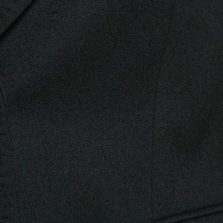 Pre Owned Joseph Black Wool Single Breasted Blazer S