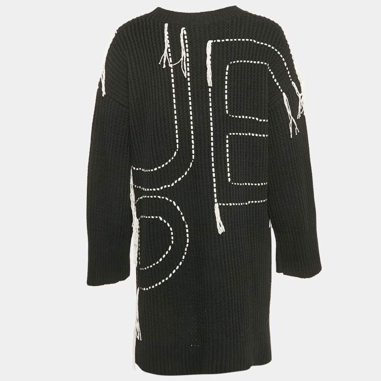 Pre Owned Joseph Black Fancy Knit Jumper M