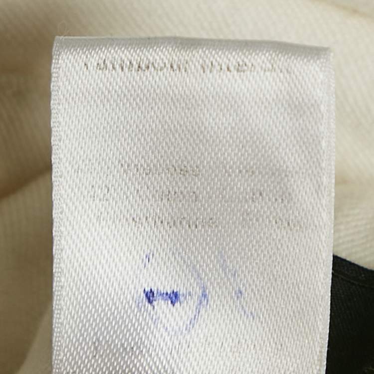 Pre Owned Joseph White Jersey Skinny Trousers M