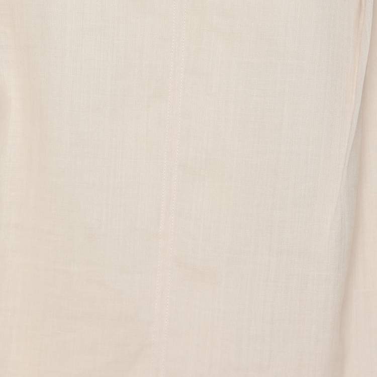 Pre Owned Joseph Beige Ramie Top S