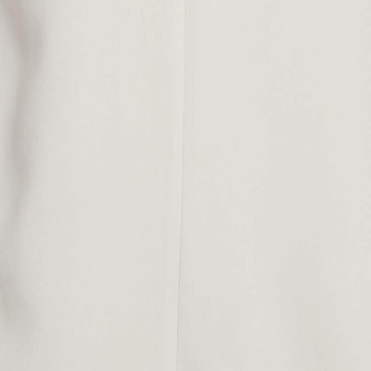Pre Owned Joseph Grey Stretch Crepe Midi Dress M