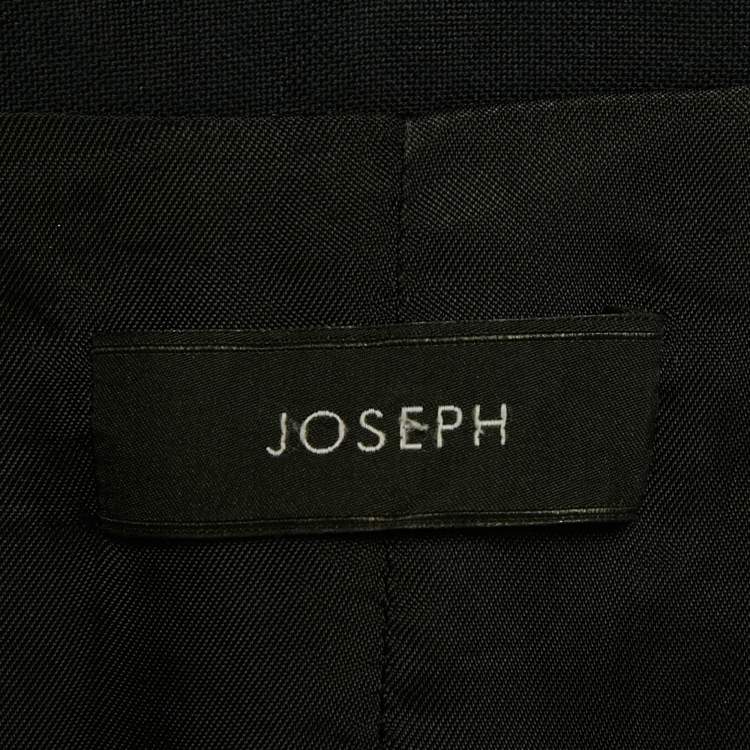 Pre Owned Joseph Midnight Blue Wool Single Breasted Tuxedo Jacket S