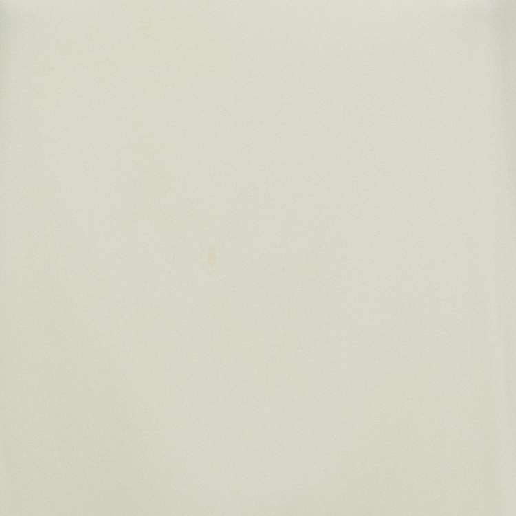 Pre Owned Joseph Off White Crepe Sleeveless Turtle Neck Top M