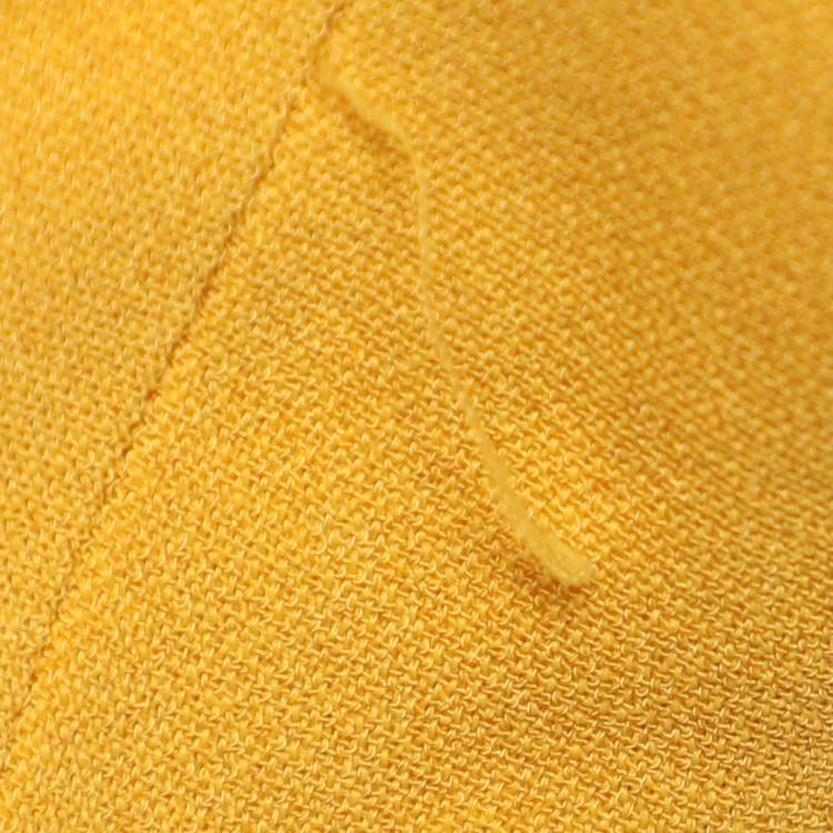 Pre Owned Joseph Yellow Crepe Todd Cady Tops S