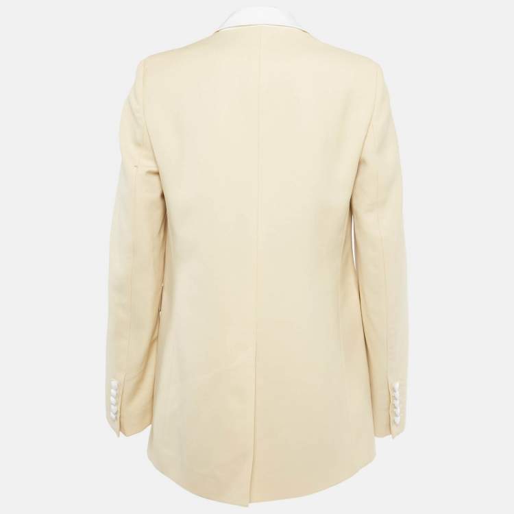 Pre Owned بليزر جوزيف توكسيدو قطني أصفر صغير ( سمول )