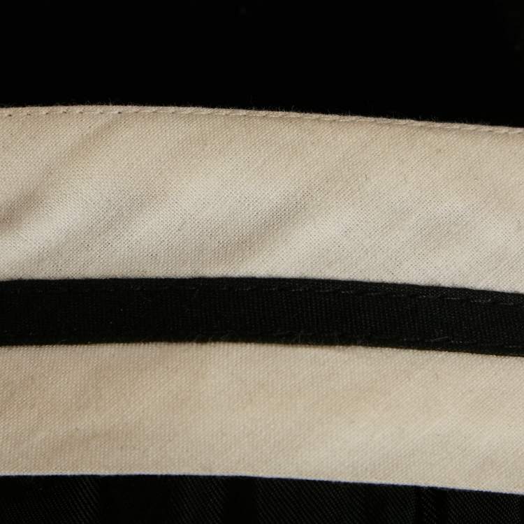 Pre Owned Joseph Black Stretch Wool Formal Trousers M