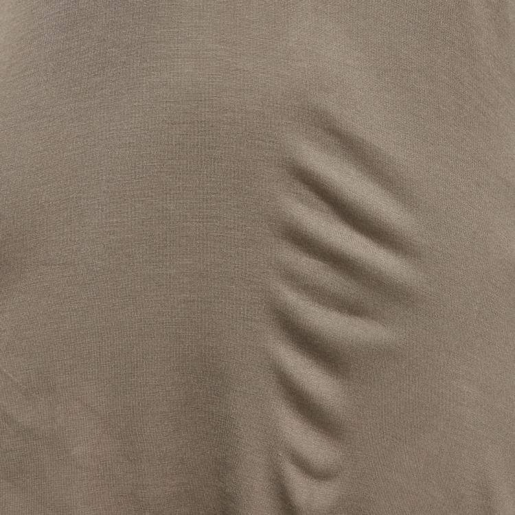 Pre Owned Joseph Grey Jersey Scoop Neck T-Shirt XL