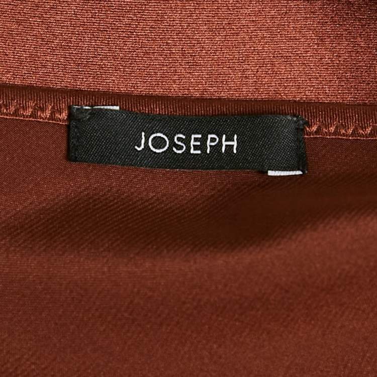 مملوكة مسبقًا Joseph Brown Silk Satin Clea Cami Top S
