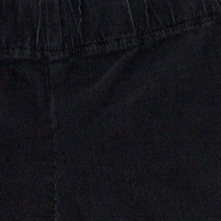 Pre Owned Joseph Black Cotton Elastic Waist Skinny Corduroy Trousers S