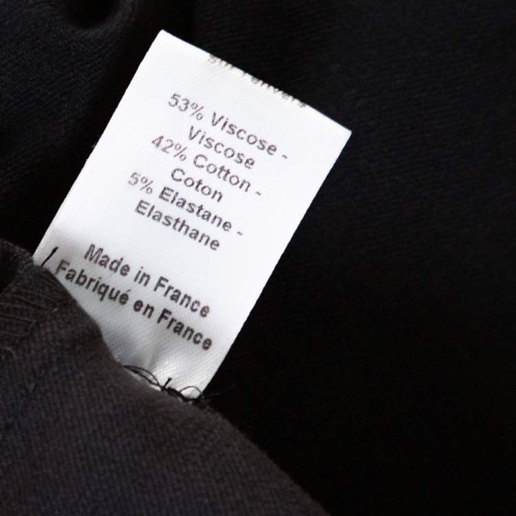 Pre Owned Joseph Slate Green Stretch Gabardine Leggings S