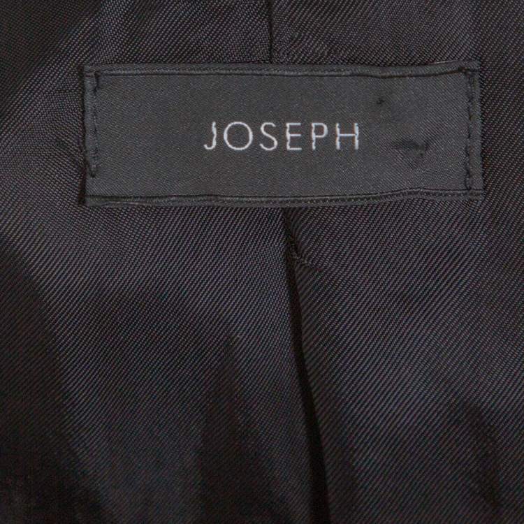 Pre Owned Joseph Powder Blue Stretch Crepe Jazz Blazer M