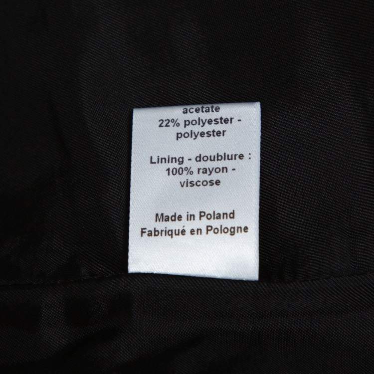 Pre Owned Joseph Powder Blue Stretch Crepe Jazz Blazer M