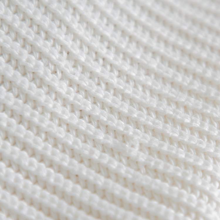 Pre Owned Joseph White Cable Knit Cotton Racer Back Detail Tank Top XS