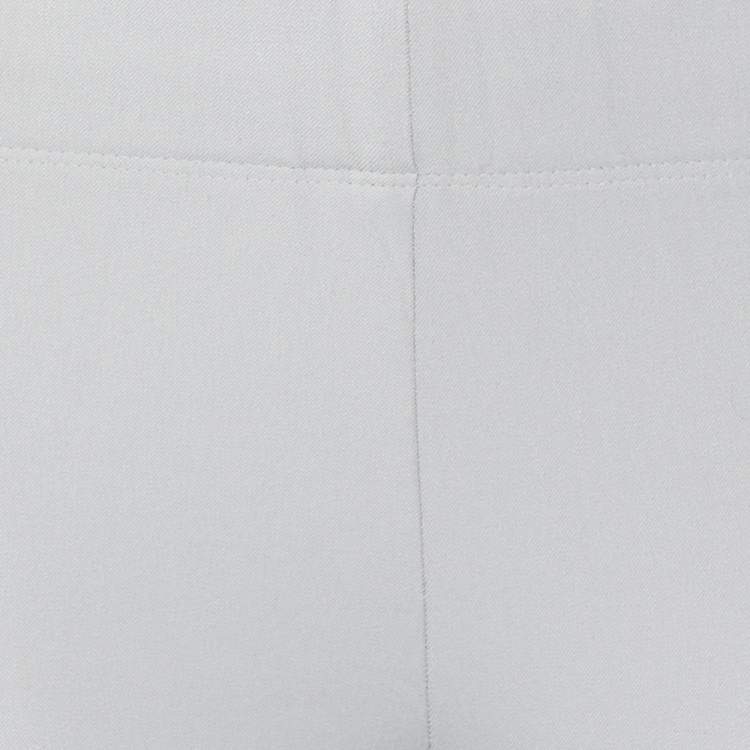 Pre Owned Joseph Grey Stretch Gabardine Leggings S