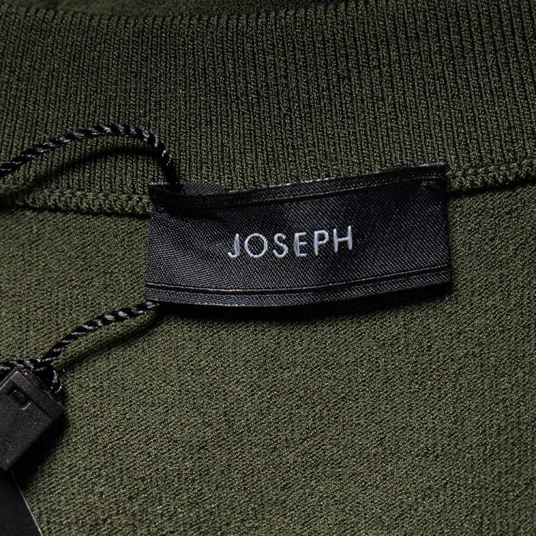 Pre Owned Joseph Military Green Knit Tank Top M