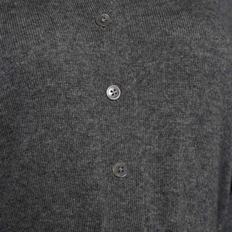 Pre Owned Joseph Grey Wool Long Sleeve Dress XL