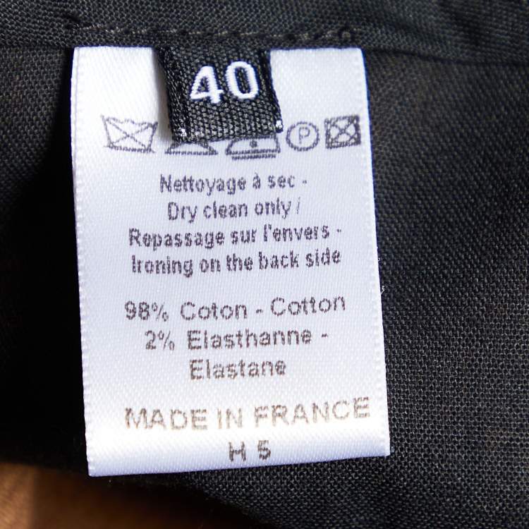 Pre Owned Joseph Brown Corduroy Flared Trousers M
