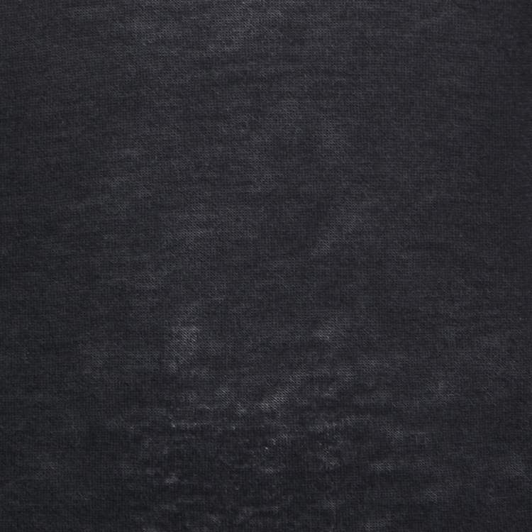 Pre Owned Joseph Black Cashmere Knit Crew Neck Long Sleeve Top XL