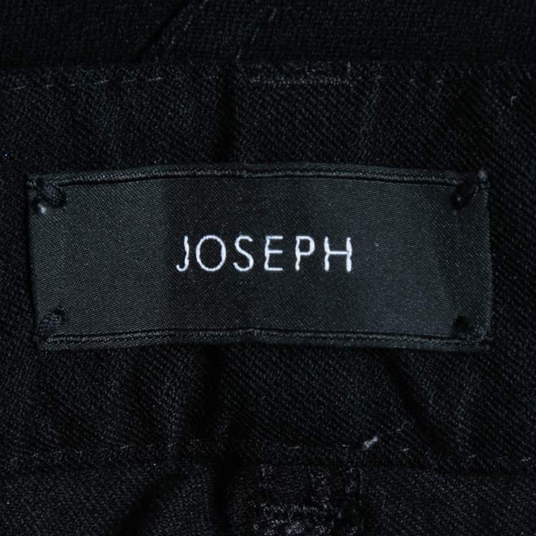 Pre Owned  Joseph Black Denim Skinny Stretch Jeans S Waist 30