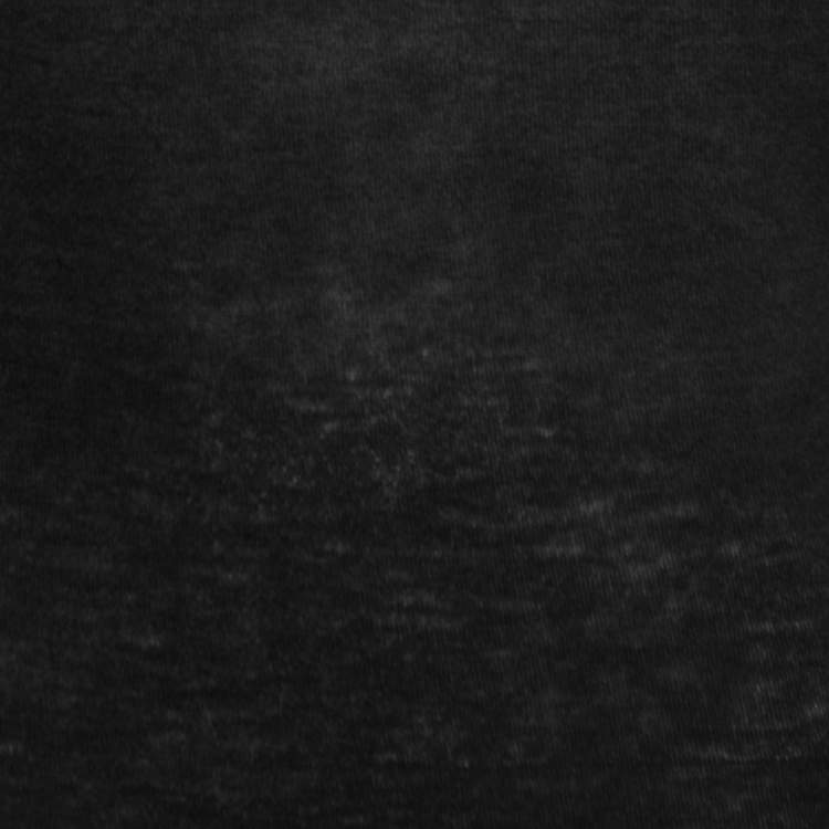 Pre Owned Joseph Black Semi-Sheer Cashmere Knit Turtleneck Jumper M