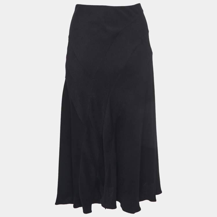 David Lawrence Cinda Crepe Skirt In Black | MYER